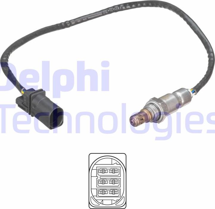 Delphi ES21246-12B1 - Lambda andur www.parts5.com