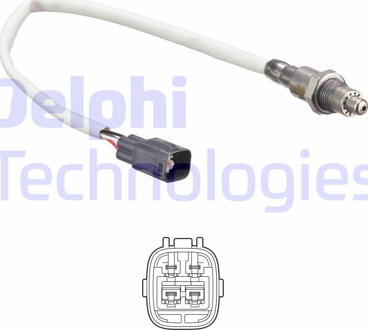 Delphi ES21243-12B1 - Sonda Lambda www.parts5.com