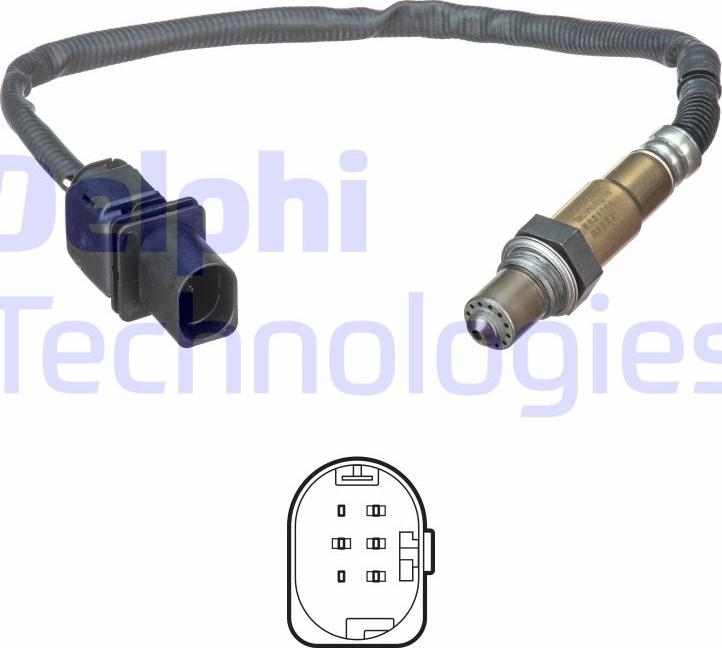 Delphi ES21264-12B1 - Sonde lambda www.parts5.com