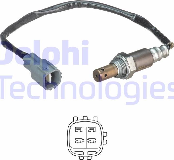 Delphi ES21218-12B1 - Lambda Sensor www.parts5.com