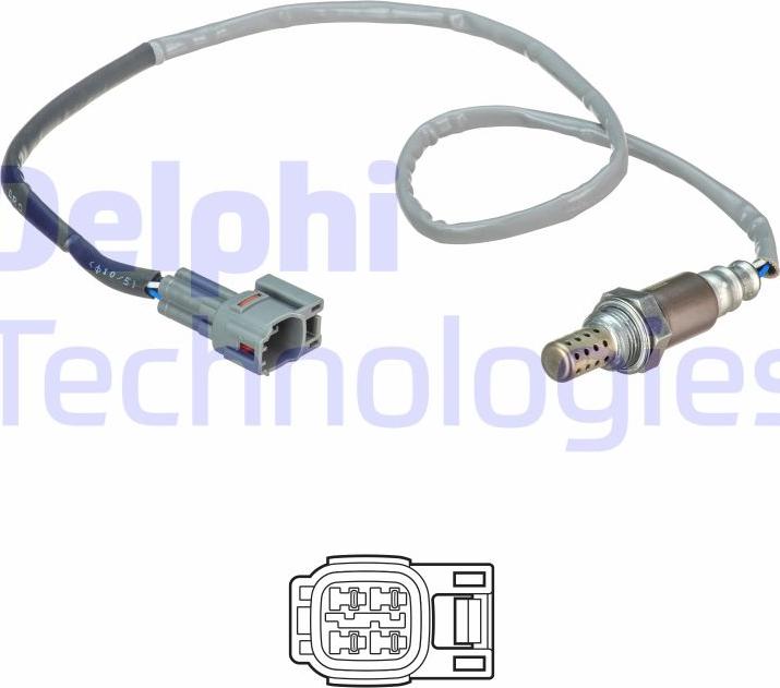 Delphi ES21233-12B1 - Lambda andur www.parts5.com