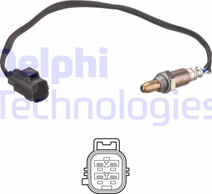 Delphi ES21271-12B1 - Sonda Lambda parts5.com