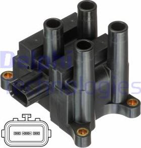 Delphi GN10832-12B1 - Zapaľovacia cievka www.parts5.com