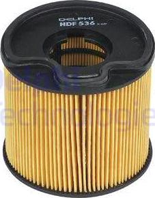 Delphi HDF536 - Топливный фильтр www.parts5.com