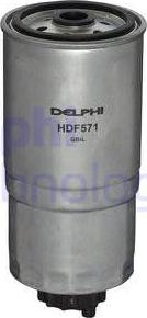 Delphi HDF571 - Топливный фильтр www.parts5.com
