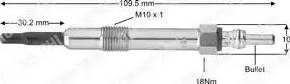 Delphi HDS418 - Glow Plug parts5.com