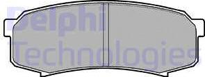 Delphi LP963 - Brake Pad Set, disc brake www.parts5.com