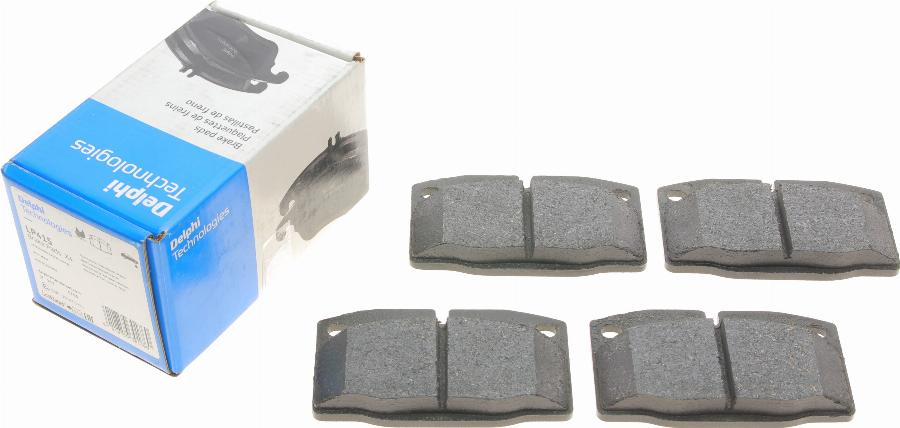 Delphi LP415 - Brake Pad Set, disc brake www.parts5.com