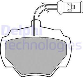 Delphi LP475 - Set placute frana,frana disc www.parts5.com