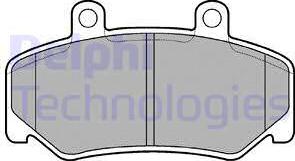 Delphi LP643 - Set placute frana,frana disc www.parts5.com