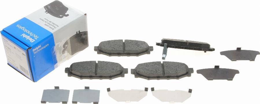 Delphi LP1999 - Brake Pad Set, disc brake www.parts5.com