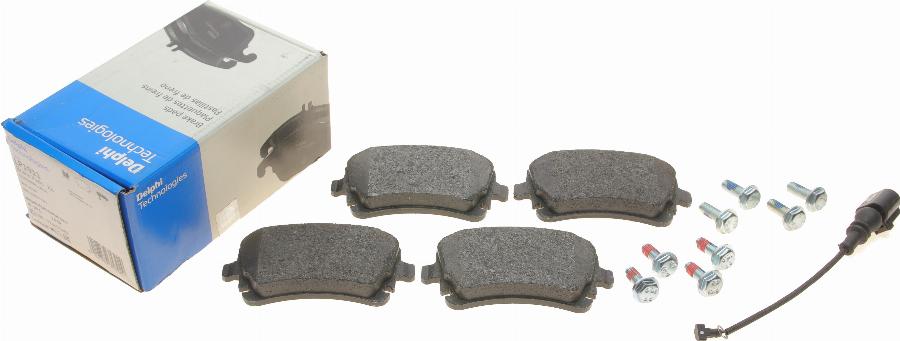 Delphi LP1911 - Brake Pad Set, disc brake www.parts5.com