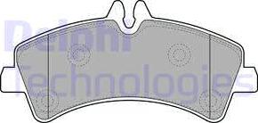 Delphi LP1984 - Set placute frana,frana disc www.parts5.com