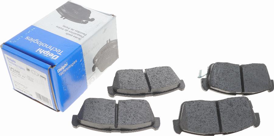 Delphi LP1442 - Brake Pad Set, disc brake www.parts5.com