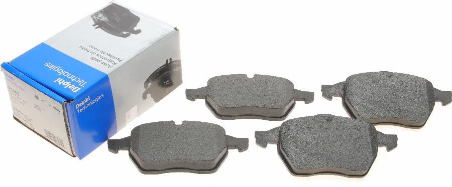 Delphi LP1407 - Brake Pad Set, disc brake parts5.com