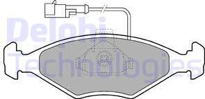 Delphi LP1415 - Set placute frana,frana disc www.parts5.com