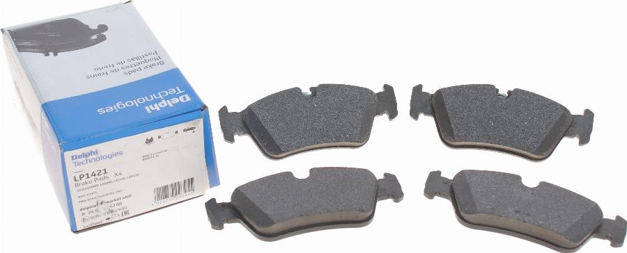 Delphi LP1421 - Brake Pad Set, disc brake www.parts5.com