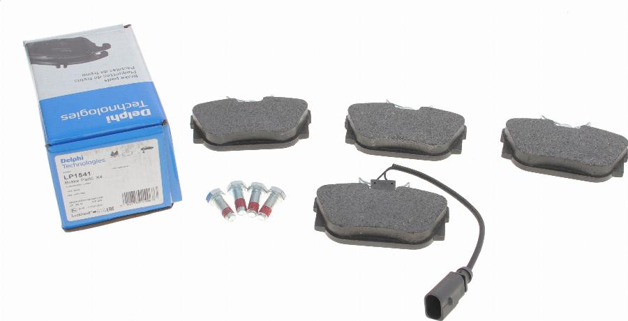 Delphi LP1541 - Brake Pad Set, disc brake www.parts5.com