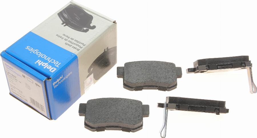 Delphi LP1507 - Brake Pad Set, disc brake parts5.com