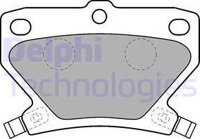 Delphi LP1513 - Set placute frana,frana disc www.parts5.com