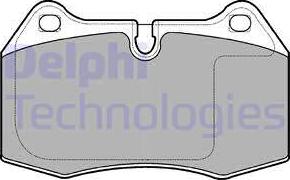 Delphi LP1584 - Set placute frana,frana disc www.parts5.com