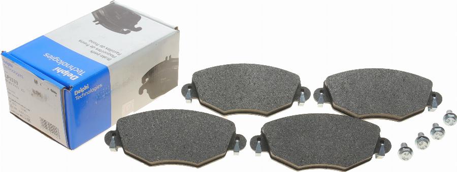 Delphi LP1533 - Brake Pad Set, disc brake parts5.com