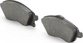 Delphi LP1676 - Brake Pad Set, disc brake www.parts5.com