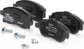 Delphi LP1676 - Brake Pad Set, disc brake www.parts5.com