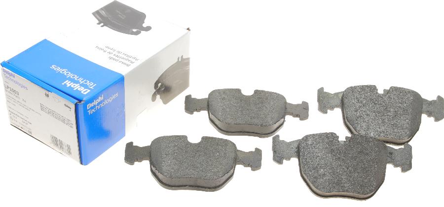 Delphi LP1003 - Brake Pad Set, disc brake parts5.com