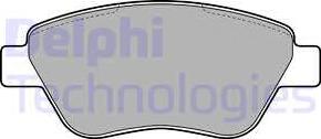 Delphi LP1899 - Brake Pad Set, disc brake www.parts5.com