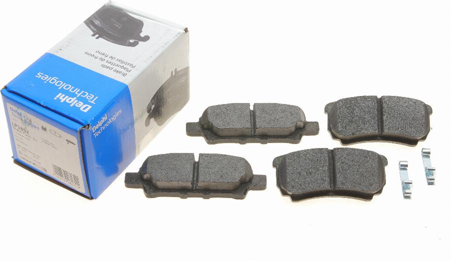 Delphi LP1852 - Brake Pad Set, disc brake www.parts5.com