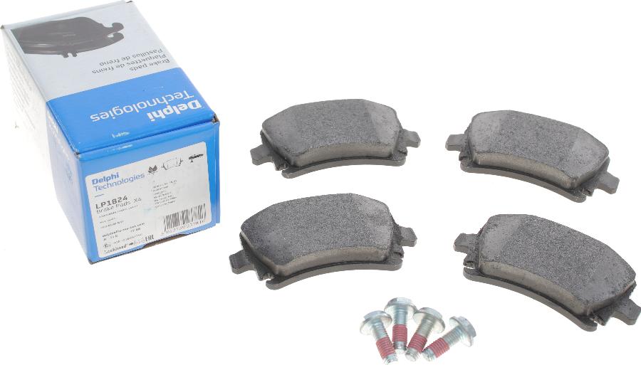 Delphi LP1824 - Brake Pad Set, disc brake parts5.com