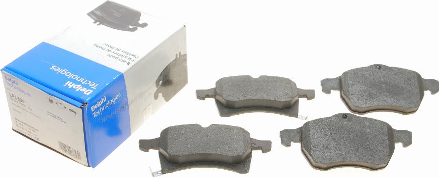 Delphi LP1309 - Brake Pad Set, disc brake parts5.com