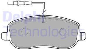 Delphi LP1792 - Brake Pad Set, disc brake www.parts5.com