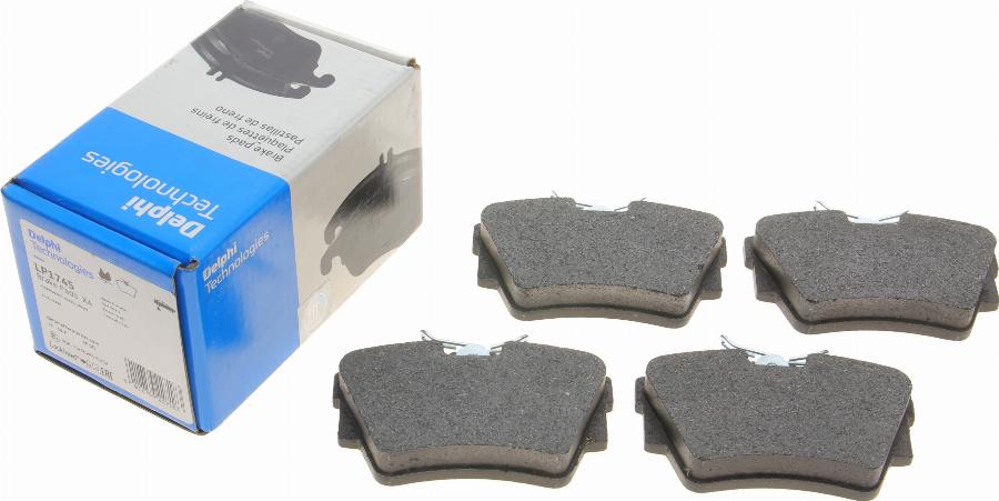 Delphi LP1745 - Brake Pad Set, disc brake parts5.com