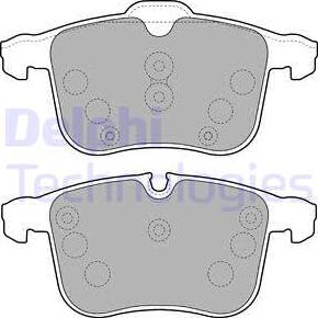 Delphi LP1783 - Set placute frana,frana disc www.parts5.com