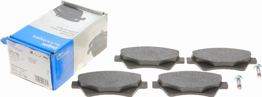 Delphi LP1730 - Brake Pad Set, disc brake www.parts5.com