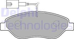 Delphi LP1720 - Set placute frana,frana disc www.parts5.com