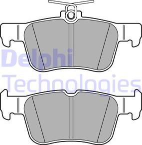 Delphi LP3590 - Set placute frana,frana disc www.parts5.com