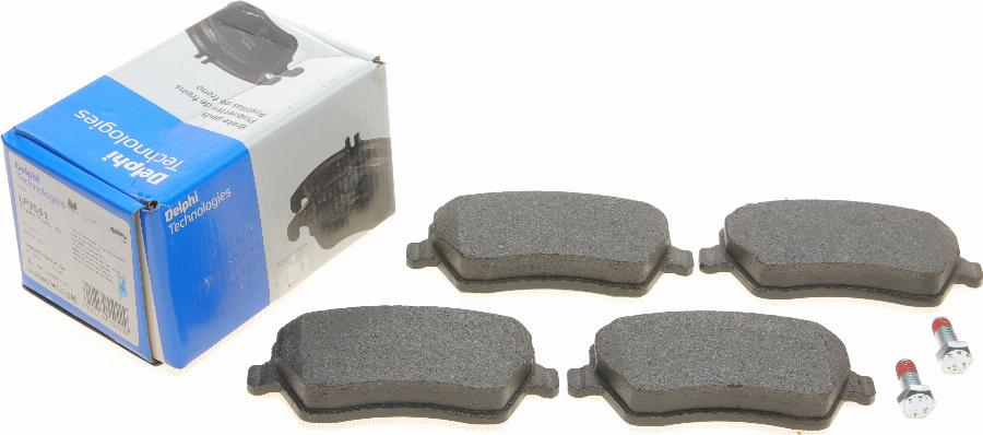 Delphi LP3551 - Brake Pad Set, disc brake www.parts5.com