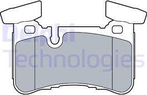 Delphi LP3516 - Fren balata seti, diskli fren www.parts5.com