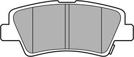 Delphi LP3587 - Set placute frana,frana disc www.parts5.com