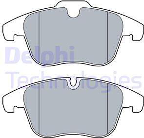 Delphi LP3526 - Brake Pad Set, disc brake www.parts5.com