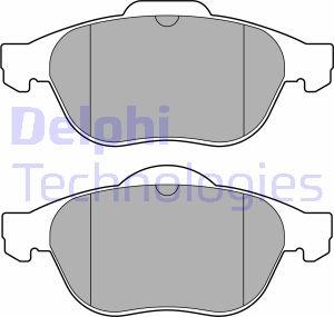 Delphi LP3692 - Set placute frana,frana disc www.parts5.com