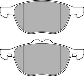 Delphi LP3650 - Set placute frana,frana disc www.parts5.com