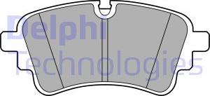 Delphi LP3670 - Set placute frana,frana disc www.parts5.com