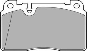 Delphi LP3677 - Komplet kočnih obloga, disk kočnica www.parts5.com