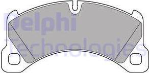 Delphi LP3193 - Set placute frana,frana disc parts5.com