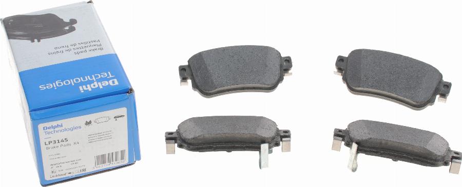 Delphi LP3145 - Brake Pad Set, disc brake www.parts5.com