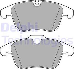 Delphi LP3180 - Set placute frana,frana disc www.parts5.com